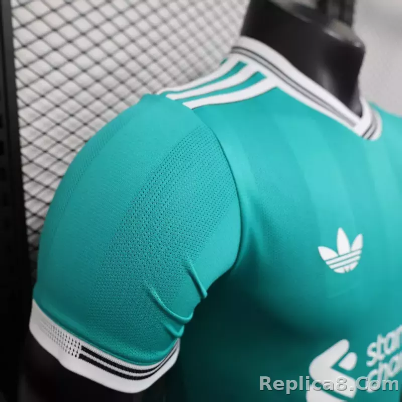 25-26 Liverpool Third Away Green Soccer Jersey - detail