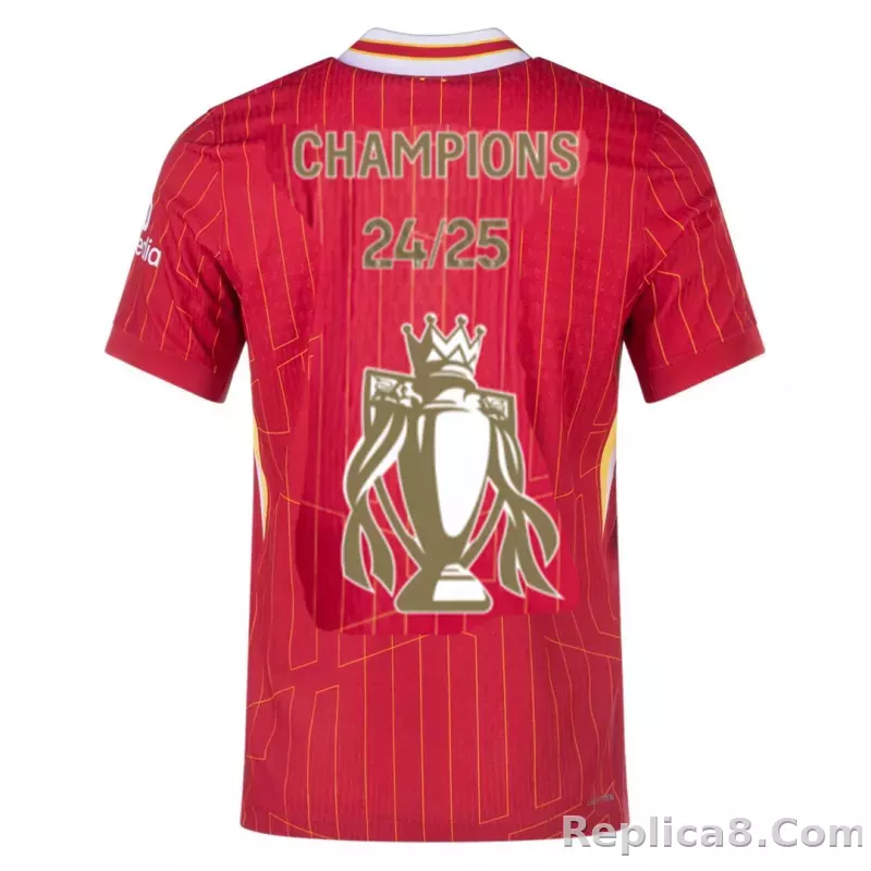 [CHAMPIONS 24/25] Liverpool Home Soccer Jersey Player Version