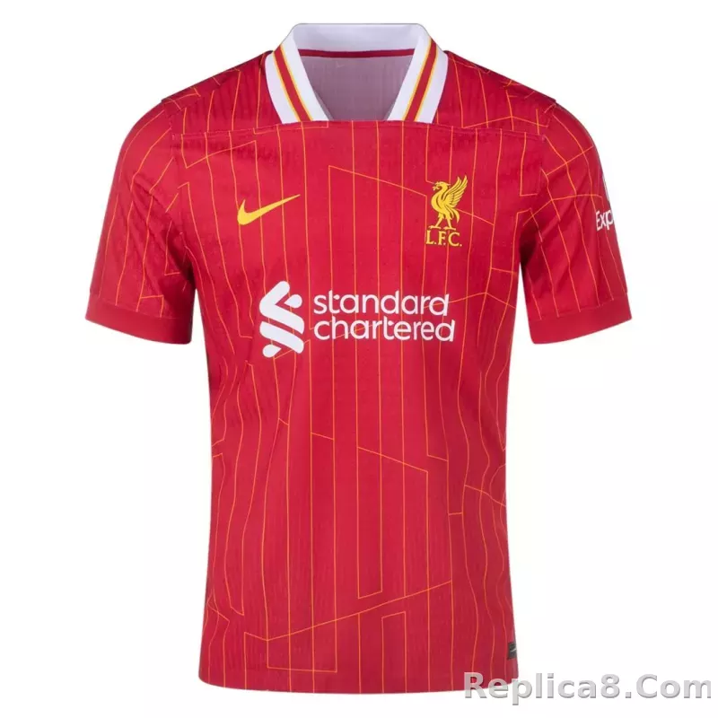 [CHAMPIONS 24/25] Liverpool Home Soccer Jersey Player Version - detail