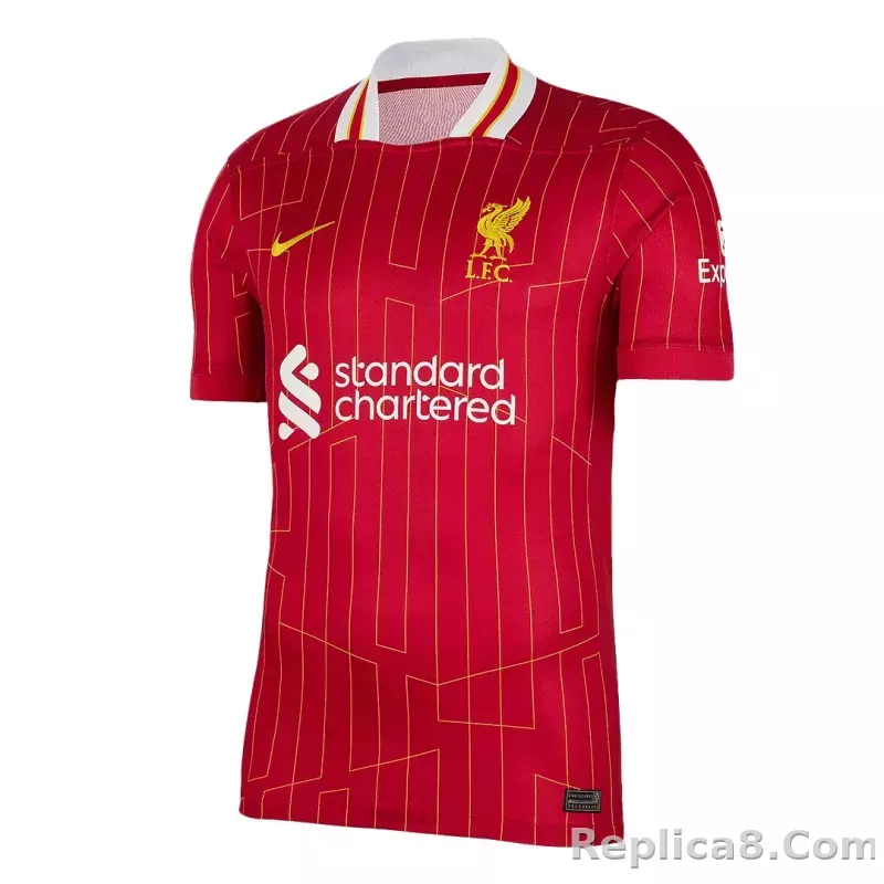 [CHAMPIONS 24/25] Liverpool Home Football Jersey - detail