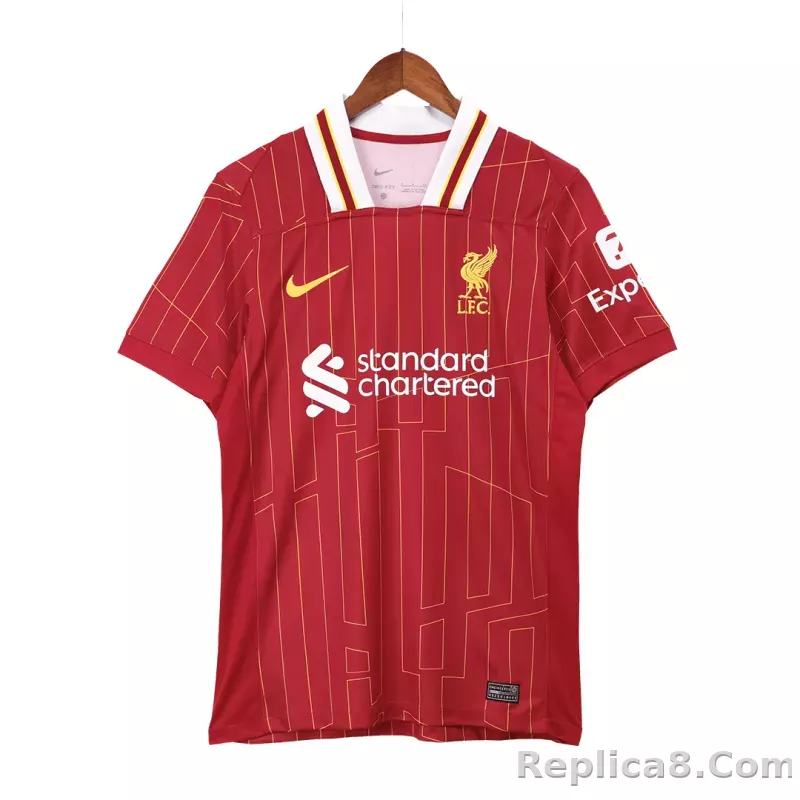 [CHAMPIONS 24/25] Liverpool Home Football Jersey - detail