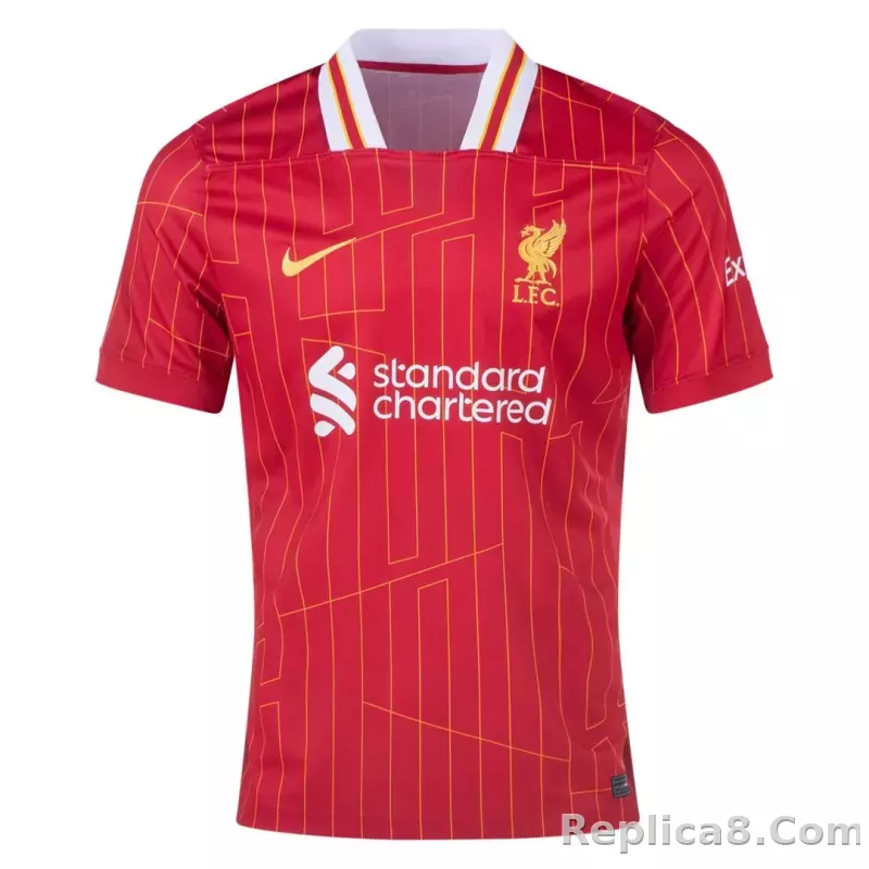 [CHAMPIONS 24/25] Liverpool Home Football Jersey - detail