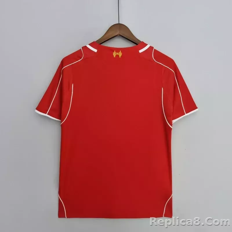 2014/15 Liverpool Home Retro Version Jersey - detail