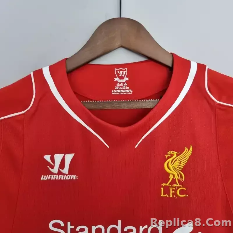 2014/15 Liverpool Home Retro Version Jersey - detail