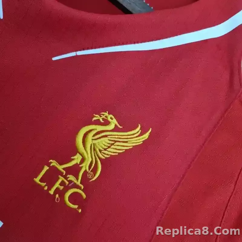 2014/15 Liverpool Home Retro Version Jersey - detail