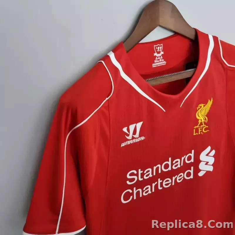 2014/15 Liverpool Home Retro Version Jersey - detail