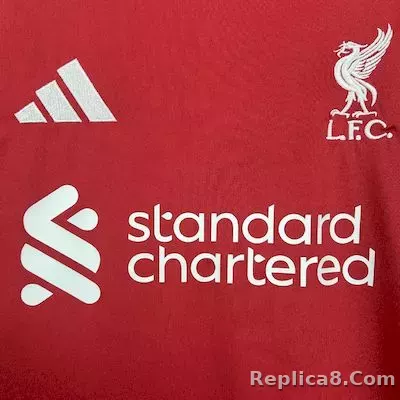 25-26 Liverpool Home Football Jersey - detail