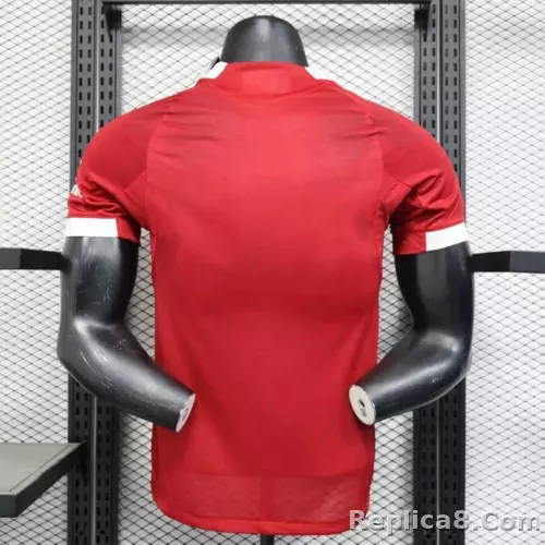 25-26 Liverpool Home Soccer Jersey Player Version - detail