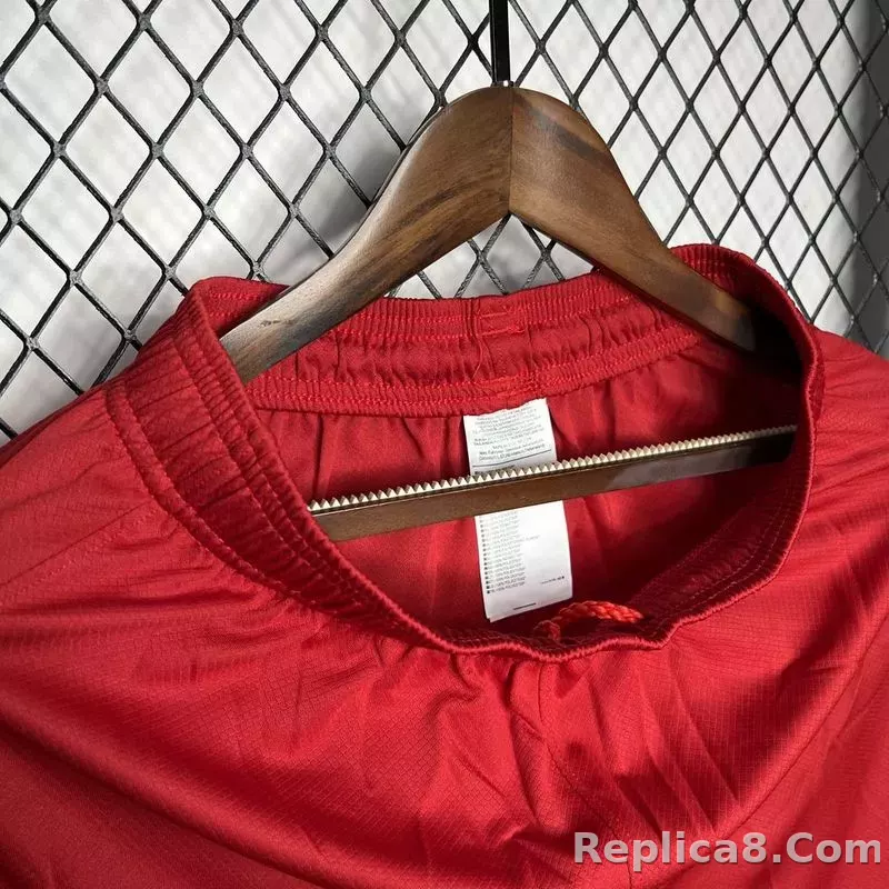 24-25 Liverpool Home Soccer Shorts - detail
