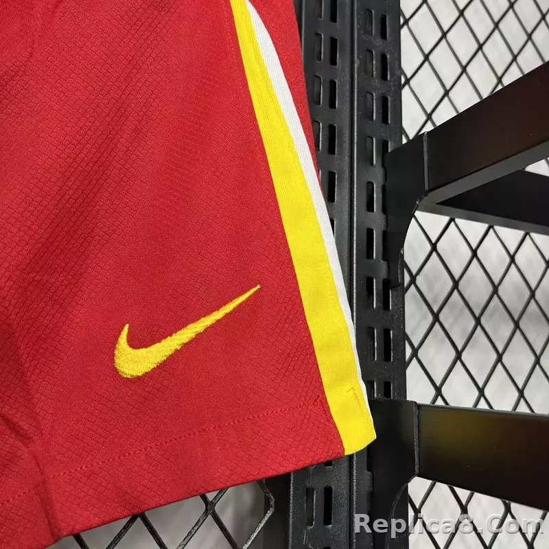 24-25 Liverpool Home Soccer Shorts - detail