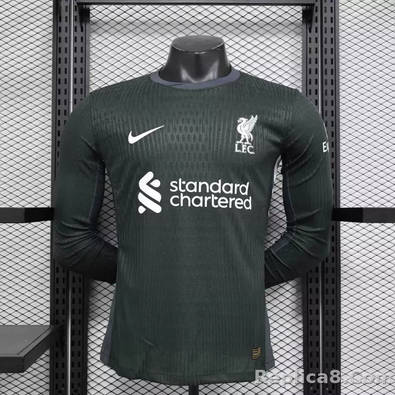 24-25 Liverpool Away Player Version Long Sleeve