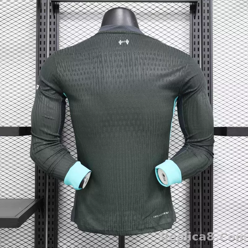 24-25 Liverpool Away Player Version Long Sleeve - detail