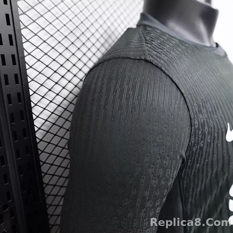 24-25 Liverpool Away Player Version Long Sleeve - detail