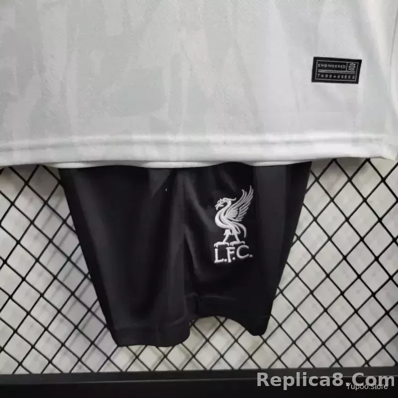 24-25 Liverpool Third Away Football Kids Kit Jersey+Shorts - detail
