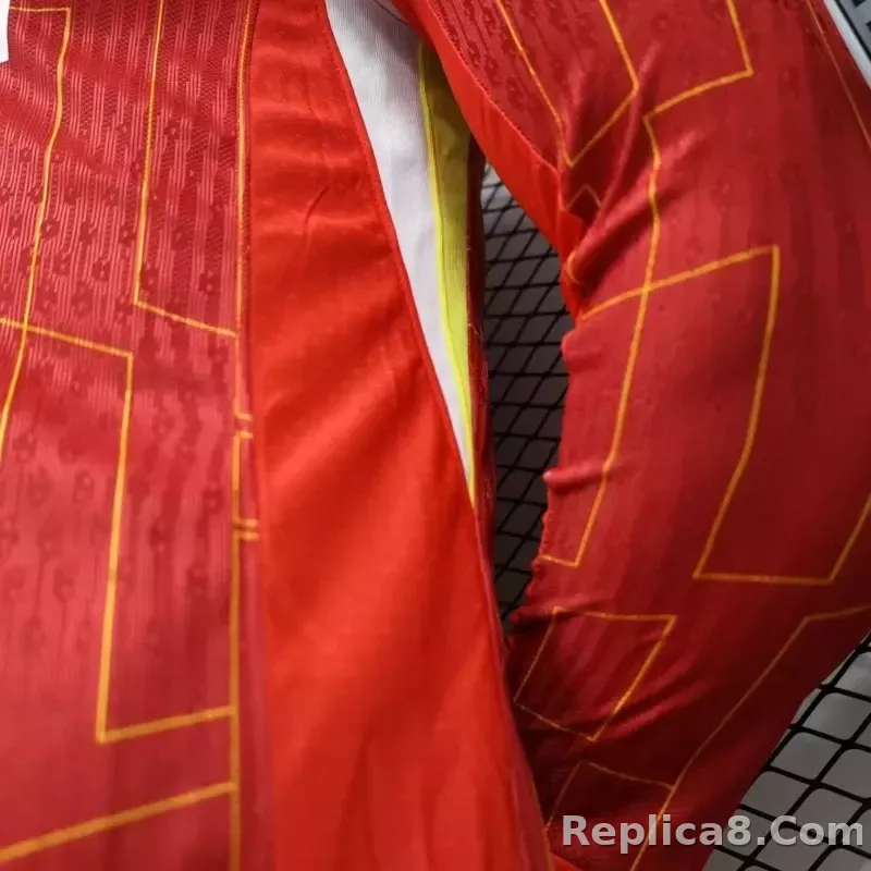 24-25 Liverpool Home Player Version Long Sleeve - detail