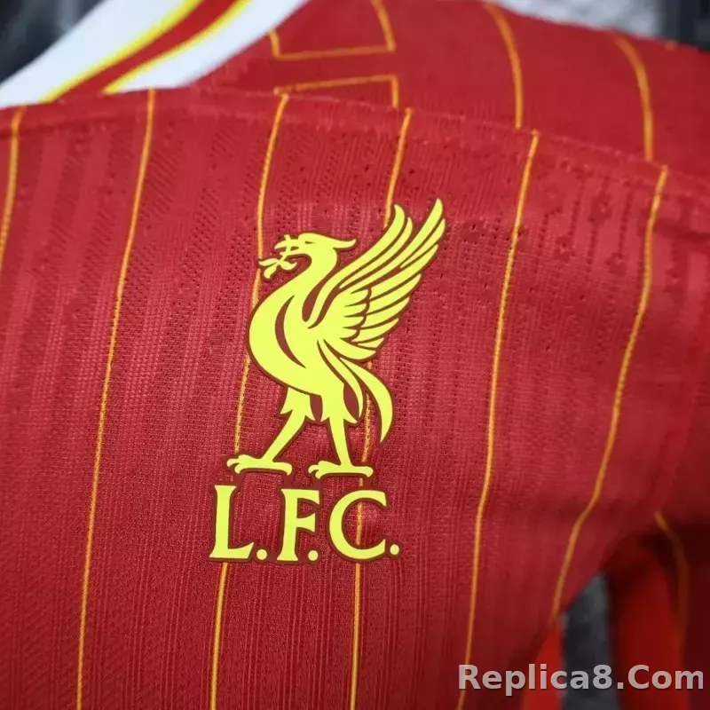 24-25 Liverpool Home Player Version Long Sleeve - detail