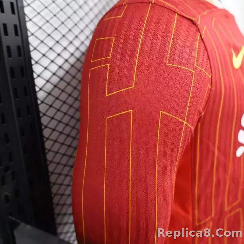 24-25 Liverpool Home Player Version Long Sleeve - detail