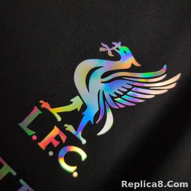 24-25 Liverpool Black Training Suit Football Jersey - detail