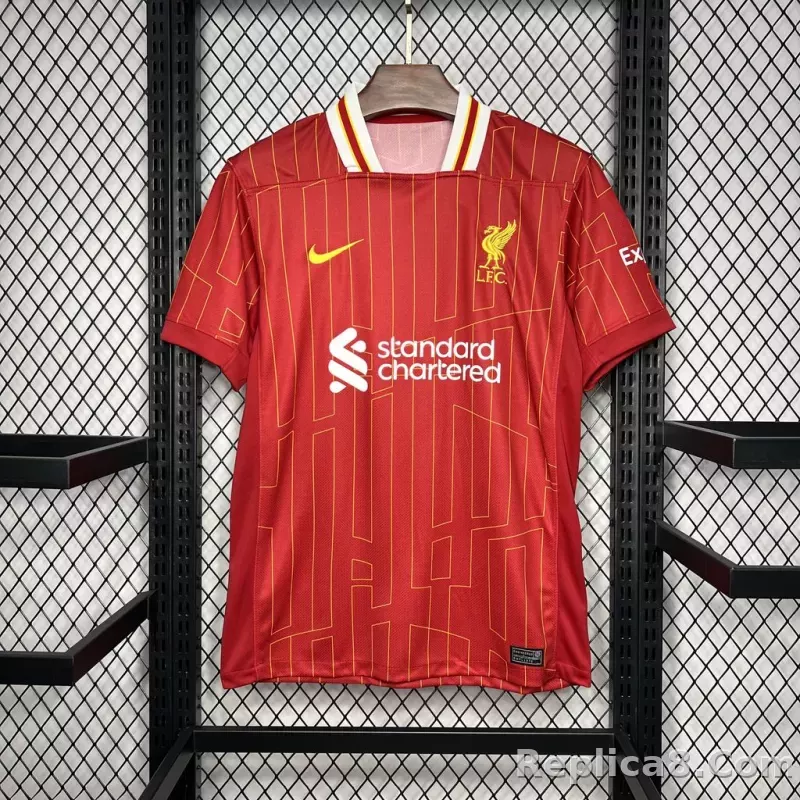 24-25 Liverpool Home Football Jersey