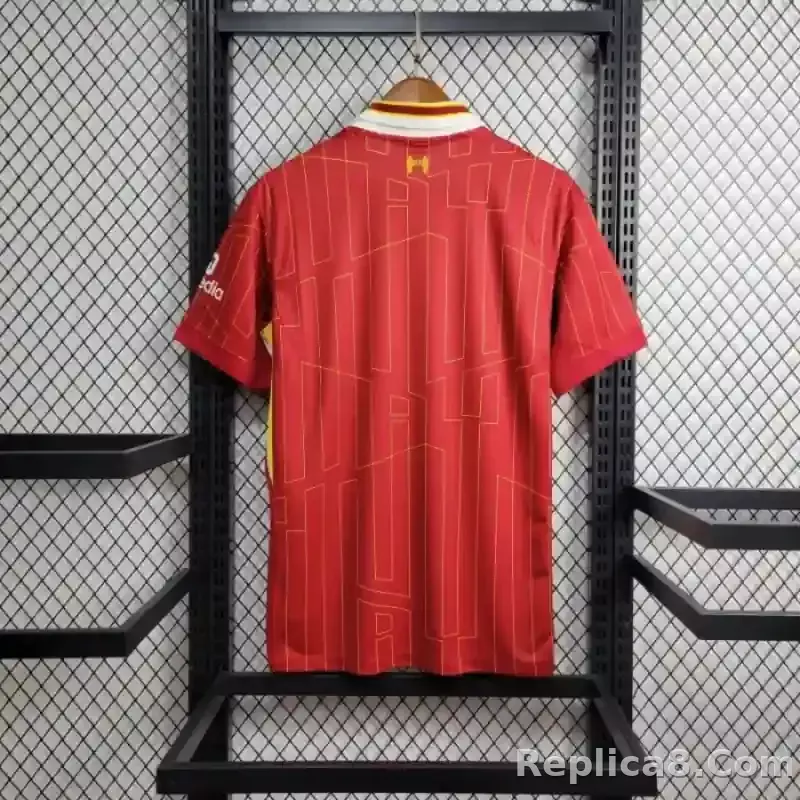 24-25 Liverpool Home Football Jersey - detail