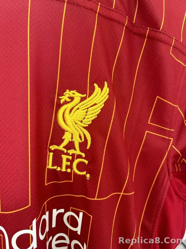 24-25 Liverpool Home Football Jersey - detail