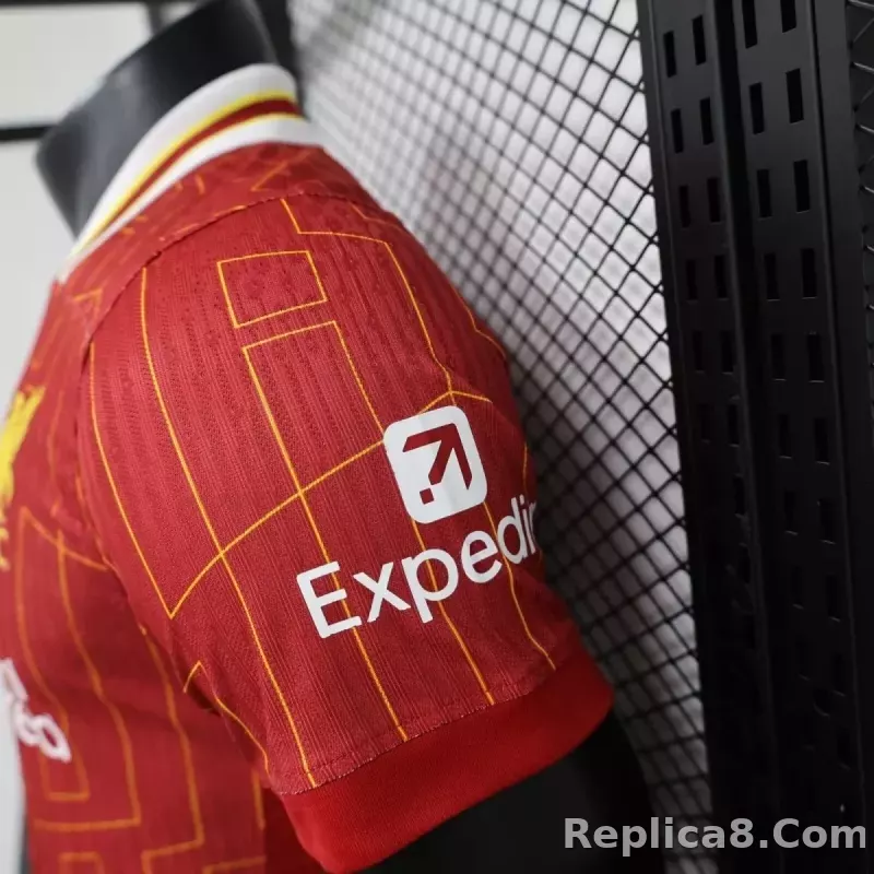24-25 Liverpool Home Player Version - detail
