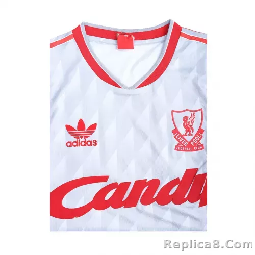 1989/91 Liverpool Away Retro Jersey - detail