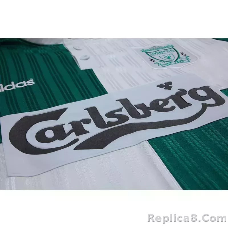 1995/96 Liverpool Away Retro Jersey - detail