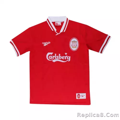 1996/97 Liverpool Home Retro Version Jersey - detail