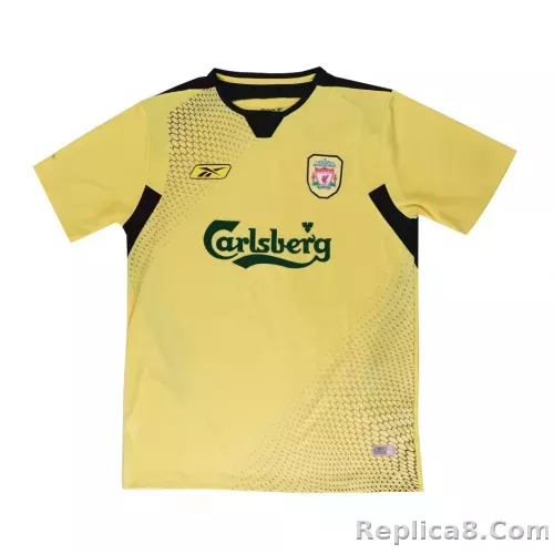 2004/05 Liverpool Away Retro Version Jersey - detail