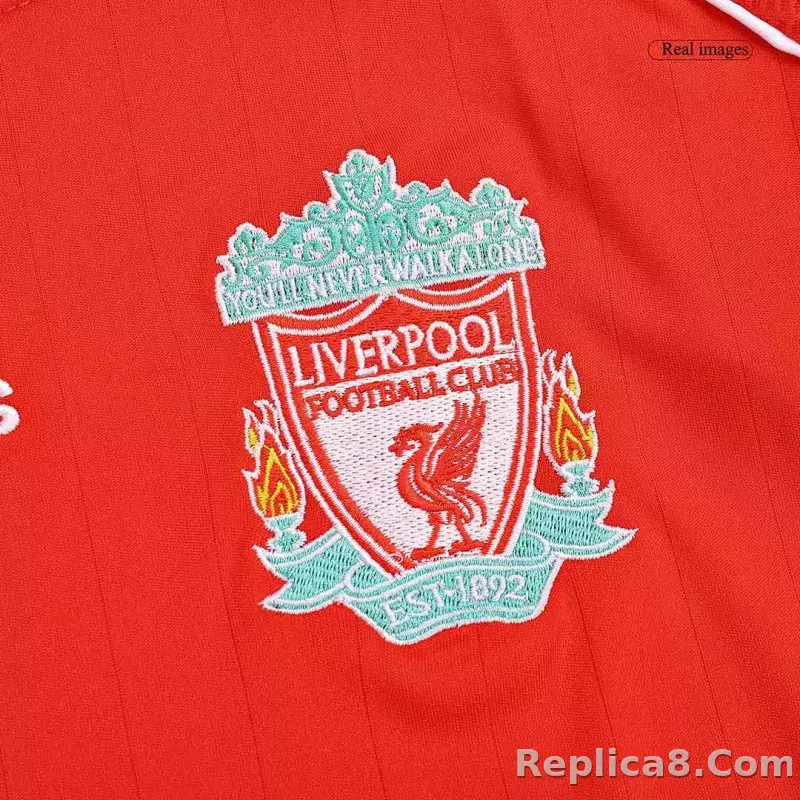 2006/07 Liverpool Home Retro Version Jersey - detail