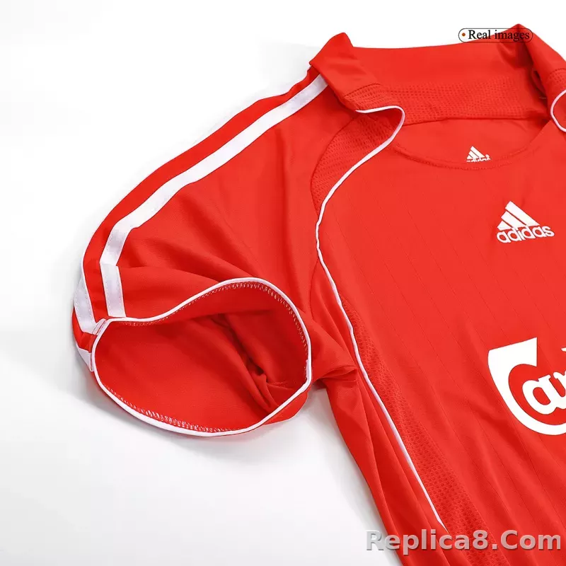2006/07 Liverpool Home Retro Version Jersey - detail