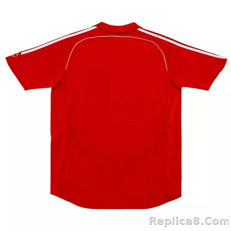 2006/07 Liverpool Home Retro Version Jersey - detail