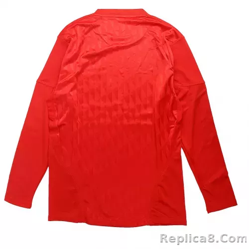 2011/12 Liverpool Home Retro Version Jersey Long Sleeve - detail
