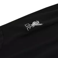 Kids Liverpool Zipper Sweatshirt Kit(Top+Pants) Black 2023/24 - view 18