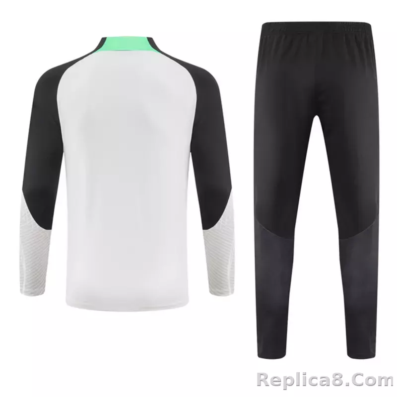 Liverpool Zipper Sweat Kit(Top+Pants) Grey 2023/24 - detail