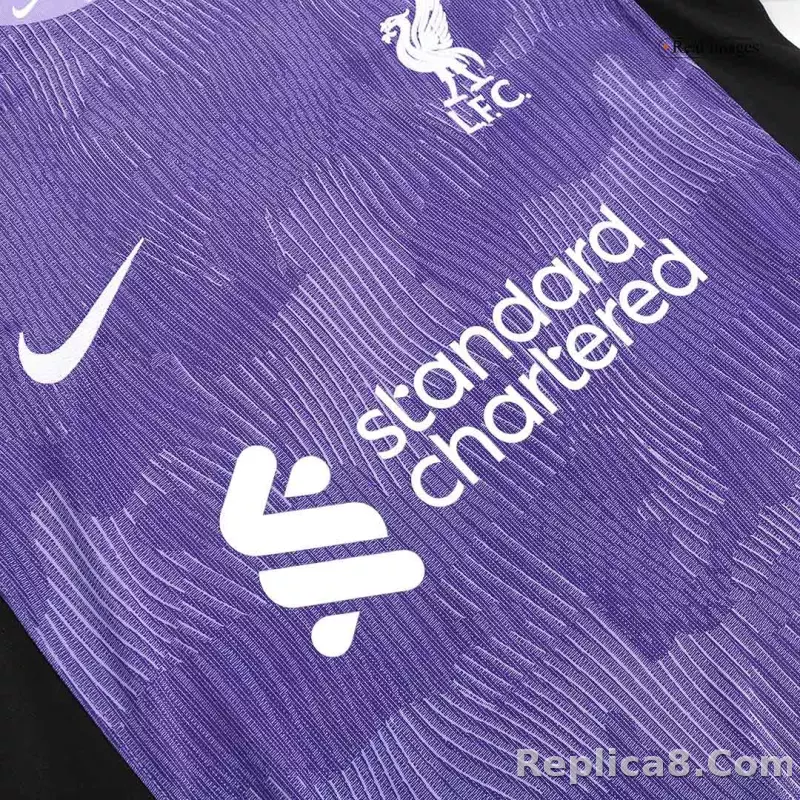 23-24 Liverpool Third Away Kit Jersey+Shorts - detail