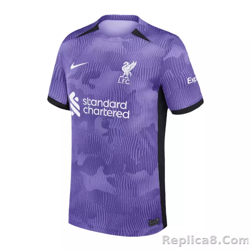 23-24 Liverpool Third Away Kit Jersey+Shorts - detail