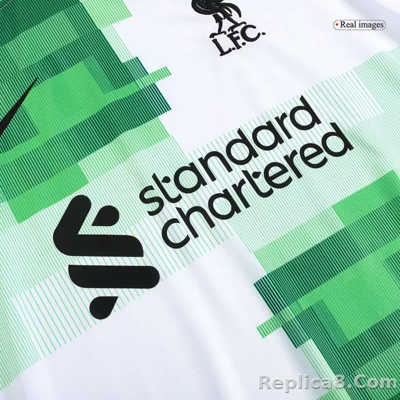 23-24 Liverpool Away Long Sleeve Jersey - detail