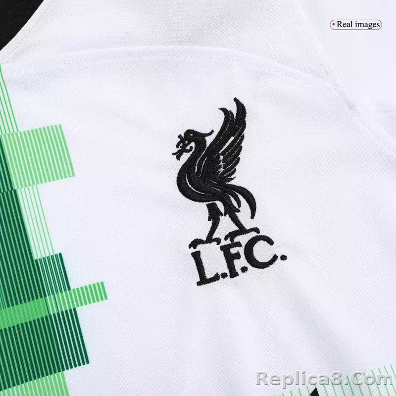 23-24 Liverpool Away Long Sleeve Jersey - detail