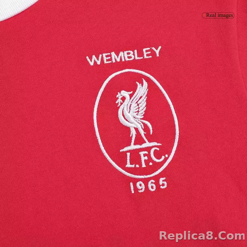1965 Liverpool Retro Jersey FA Cup Final - detail