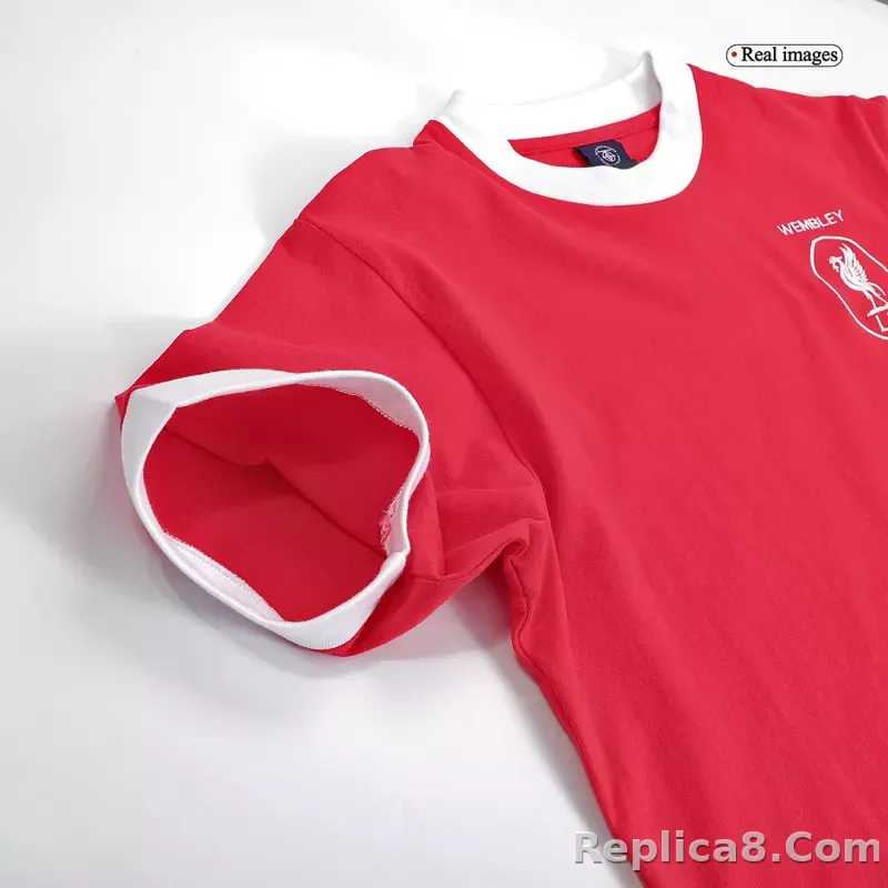 1965 Liverpool Retro Jersey FA Cup Final - detail