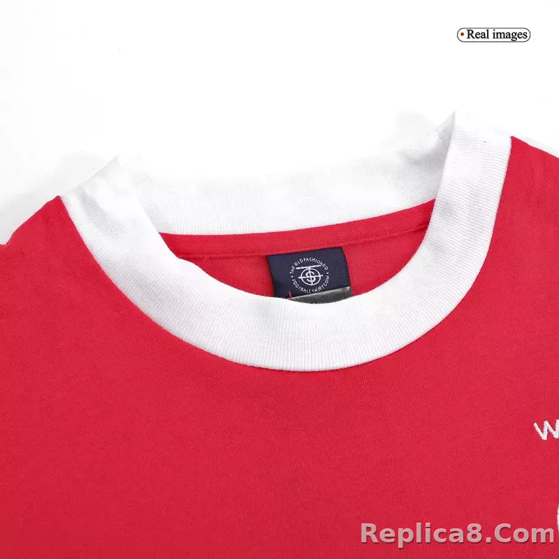 1965 Liverpool Retro Jersey FA Cup Final - detail