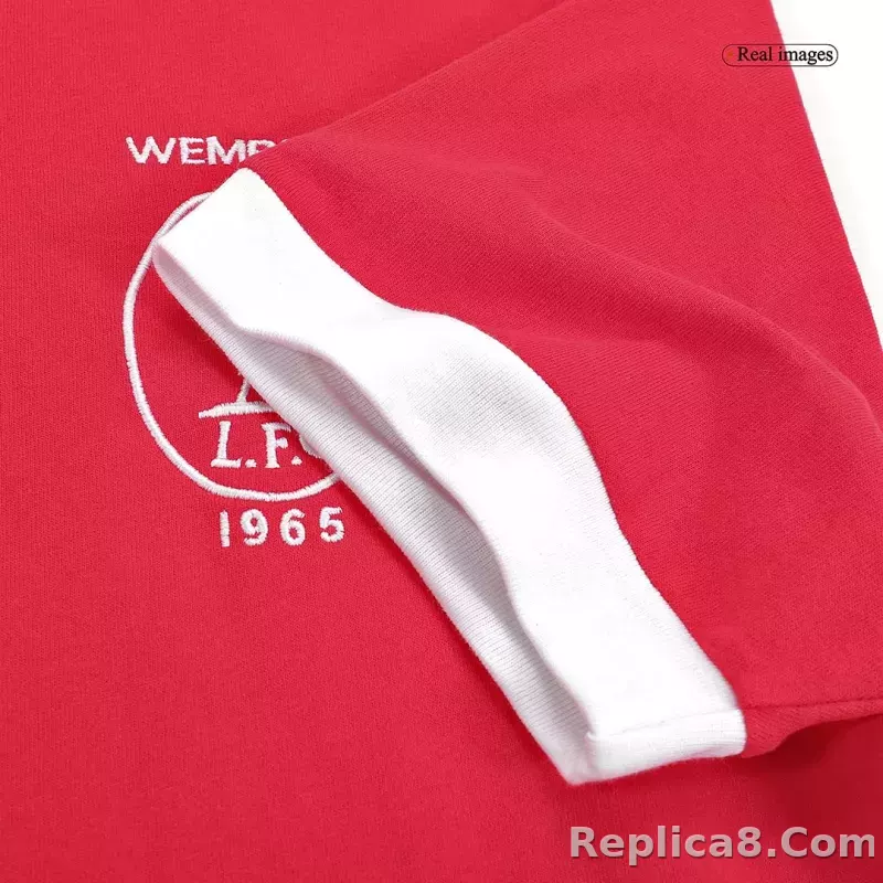 1965 Liverpool Retro Jersey FA Cup Final - detail