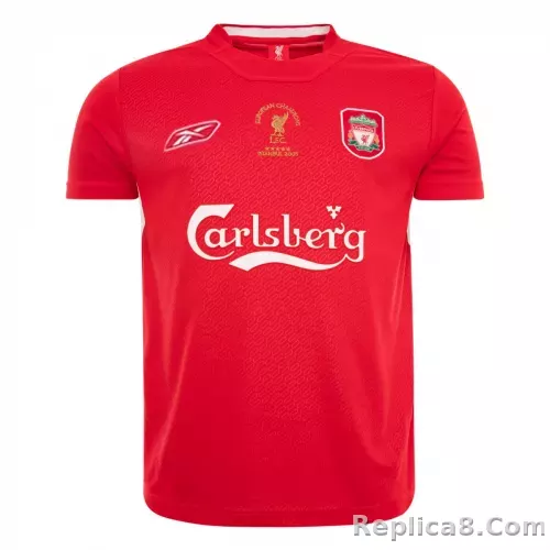 2005 Liverpool Home UCL Final Retro Jersey
