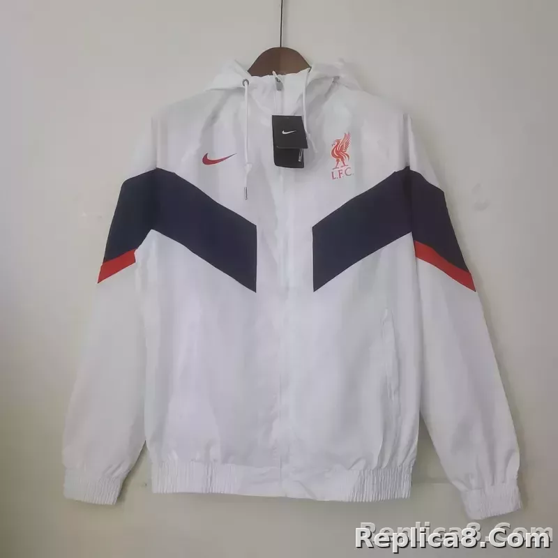 2022 Liverpool Windbreaker White