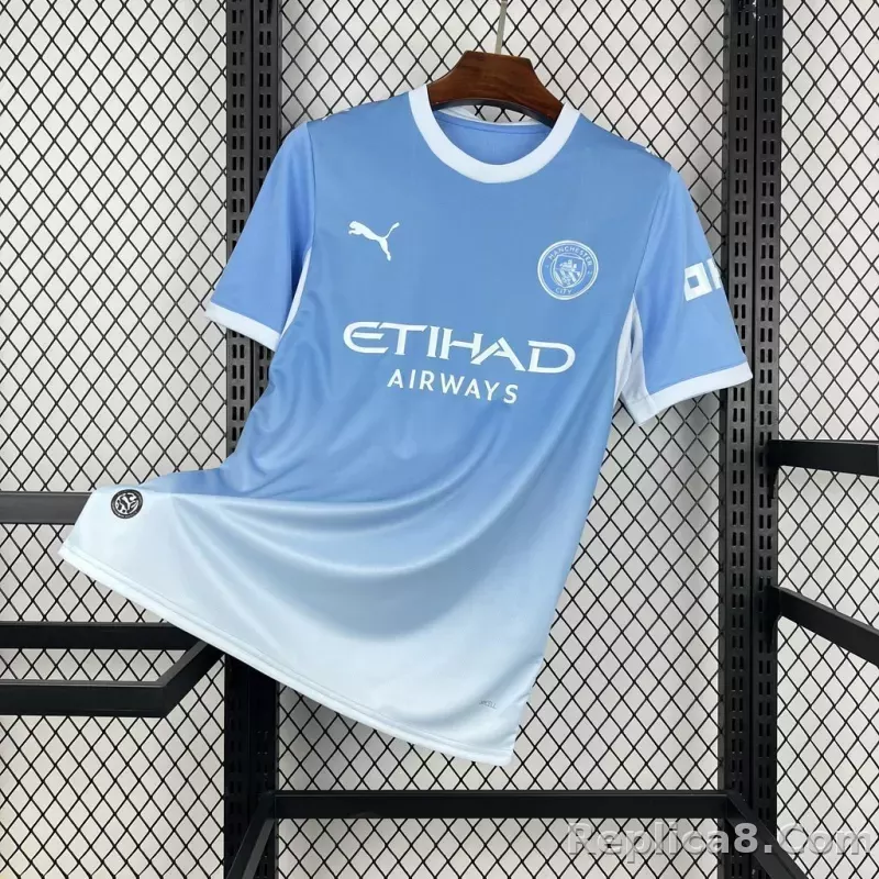 26-27 Manchester City Home Soccer Jersey