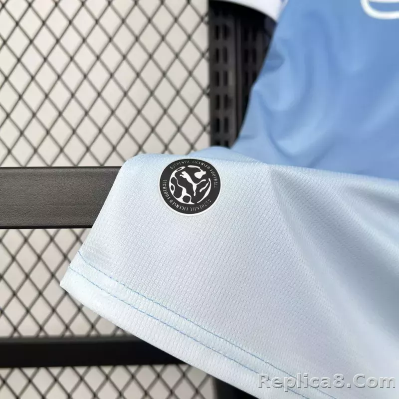 26-27 Manchester City Home Soccer Jersey - detail