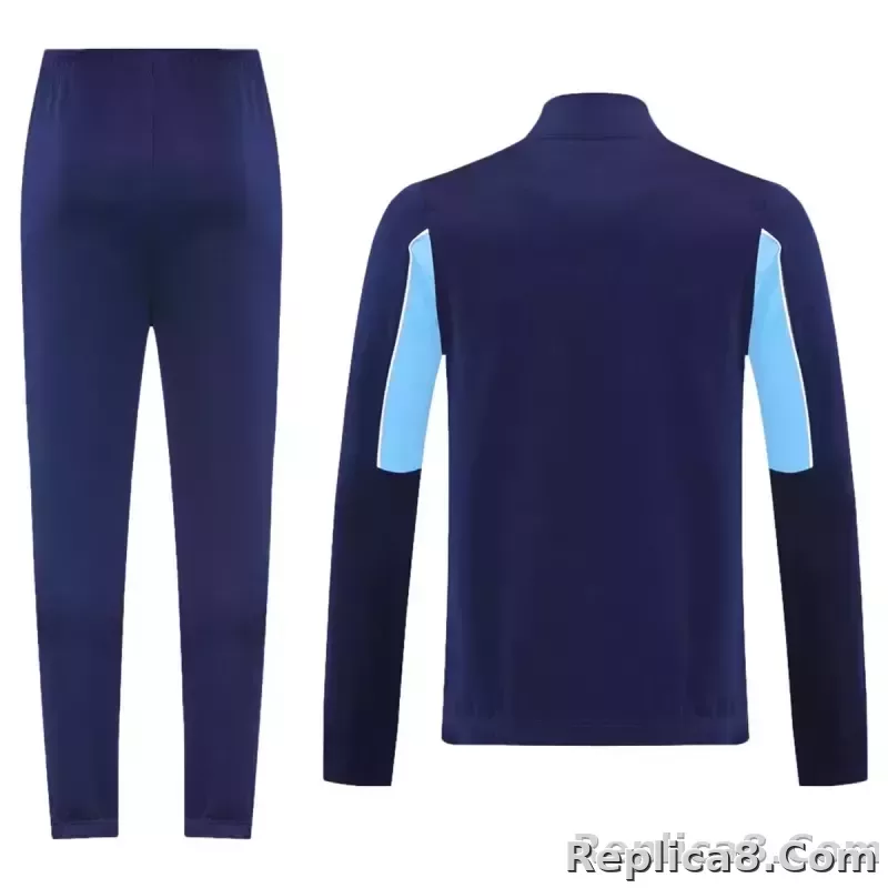 25-26 Manchester City Training Tracksuit Kit(Jacket+Pants) Navy - detail