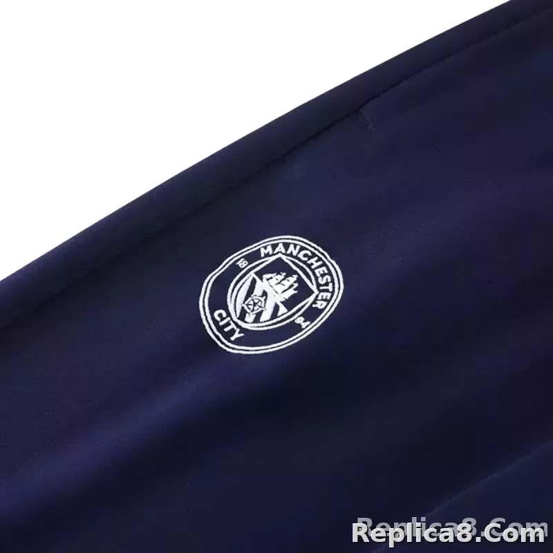 25-26 Manchester City Training Tracksuit Kit(Jacket+Pants) Navy - detail